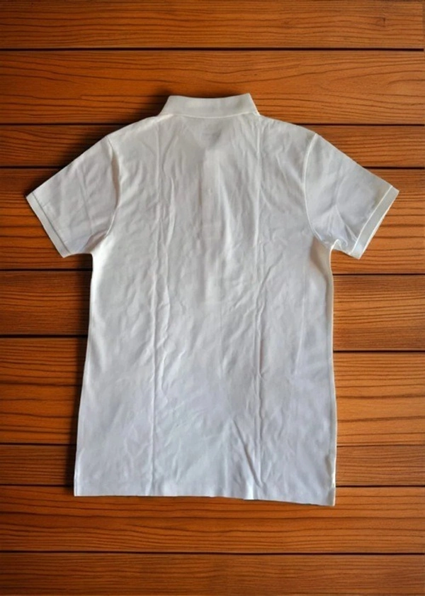 Maxzone Box pack POLO 3250 Plain matte cotton polos, premium quality. - WHITE