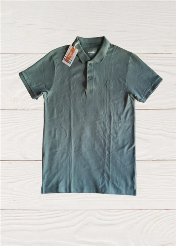 Maxzone Box pack POLO 3250 Plain Matte cotton polos with premium quality. - BEIGE GREEN