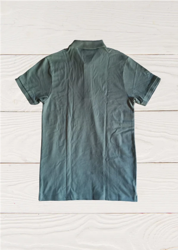 Maxzone Box pack POLO 3250 Plain Matte cotton polos with premium quality. - BEIGE GREEN