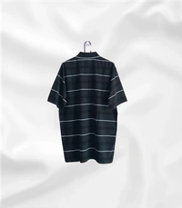 Milano 3750 Pure cotton collar tshirt / with pocket - 48, Black
