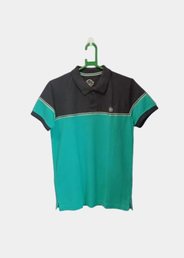 Volume9 3300 COLLAR TSHIRTS / MATTE COTTON / WRINKLE FREE / SOFT AND LIGHT WEIGHT MATERIAL / ATTRACTIVE COLOR COMBINATIONS - 38 - S, Dual color