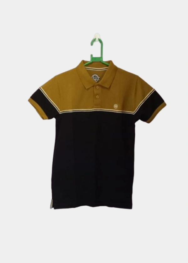 Volume93300 COLLAR TSHIRTS / MATTE COTTON / WRINKLE FREE / SOFT AND LIGHT WEIGHT MATERIAL / ATTRACTIVE COLOR COMBINATIONS - 40 - M, Dual color