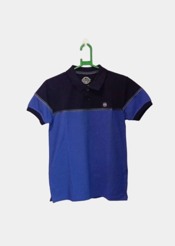 Volume9 3300 COLLAR TSHIRTS / MATTE COTTON / WRINKLE FREE / SOFT AND LIGHT WEIGHT MATERIAL / ATTRACTIVE COLOR COMBINATIONS - 38 - S, Dual color