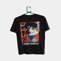 Soni Brothers 1750 ANIME BACK PRINTED TSHIRTS / NARUTO GOKU BACK PRINTED TSHIRT - 38 - S, Dark Blue