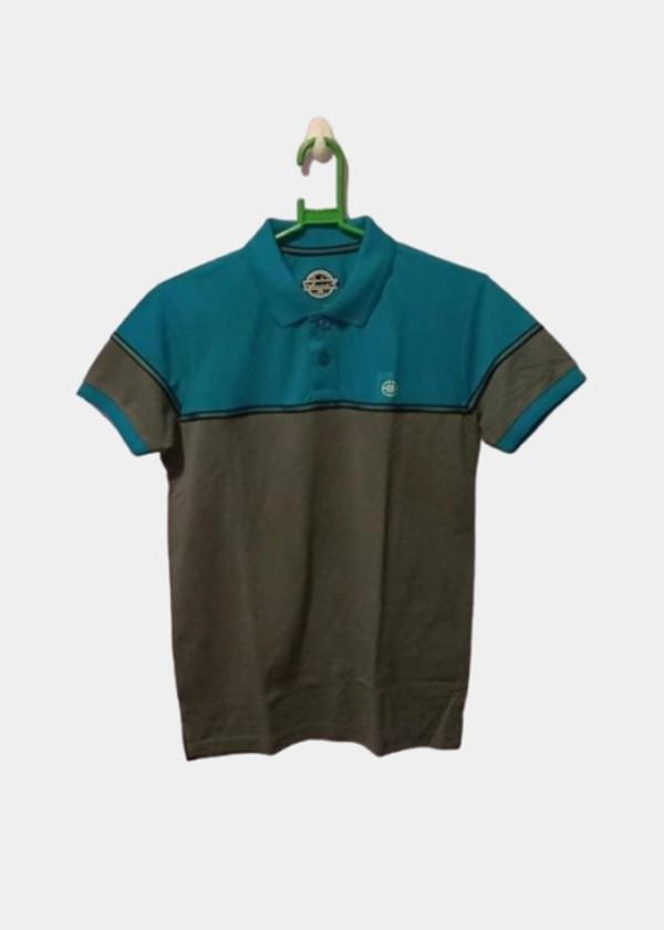 Volume9 3300 COLLAR TSHIRTS / MATTE COTTON / WRINKLE FREE / SOFT AND LIGHT WEIGHT MATERIAL / ATTRACTIVE COLOR COMBINATIONS - 38 - S, Dual color