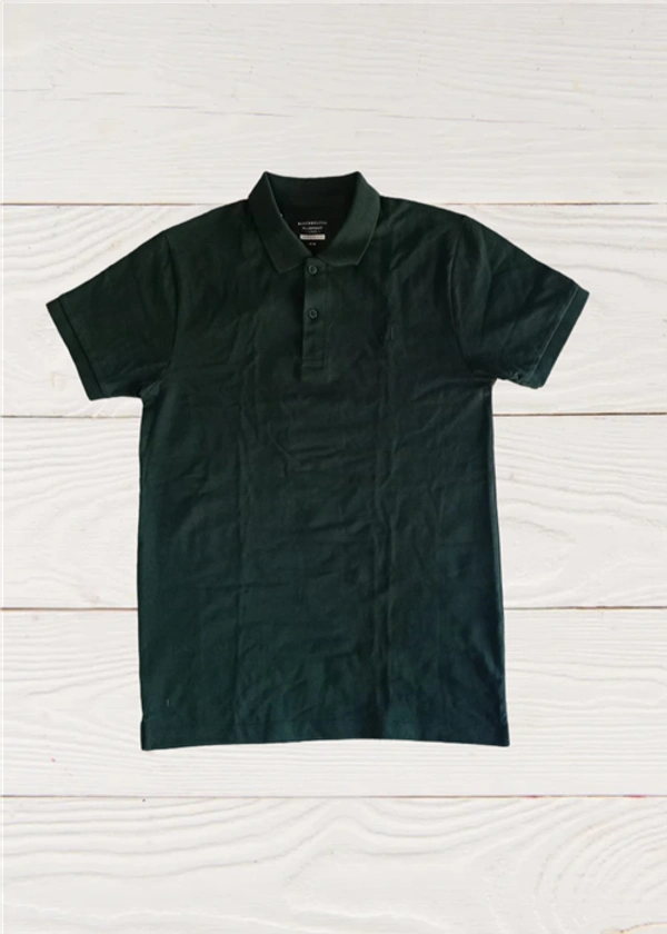Maxzone Box pack POLO 3250 Plain Matte cotton polos with premium quality. - DARK OLIVE GREEN