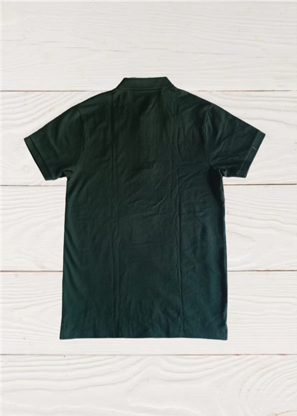 Maxzone Box pack POLO 3250 Plain Matte cotton polos with premium quality. - DARK OLIVE GREEN