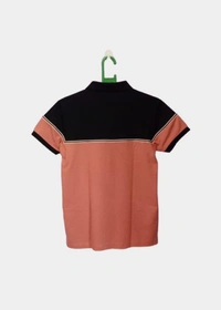 Volume9 3300 COLLAR TSHIRTS / MATTE COTTON / WRINKLE FREE / SOFT AND LIGHT WEIGHT MATERIAL / ATTRACTIVE COLOR COMBINATIONS - 38 - S, Dual color