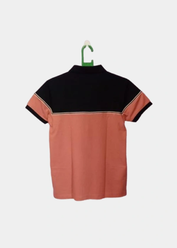 Volume9 3300 COLLAR TSHIRTS / MATTE COTTON / WRINKLE FREE / SOFT AND LIGHT WEIGHT MATERIAL / ATTRACTIVE COLOR COMBINATIONS - 38 - S, Dual color