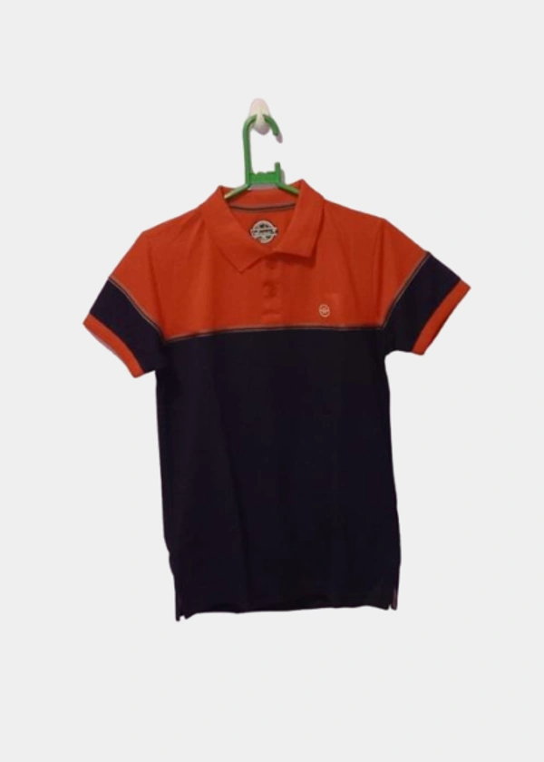 Volume9 3300 COLLAR TSHIRTS / MATTE COTTON / WRINKLE FREE / SOFT AND LIGHT WEIGHT MATERIAL / ATTRACTIVE COLOR COMBINATIONS - 40 - M, Dual color