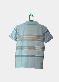 ORRY COLLAR TSHIRT WITH POCKET - SKY BLUE COLOUR - 42 - L, Sky Blue
