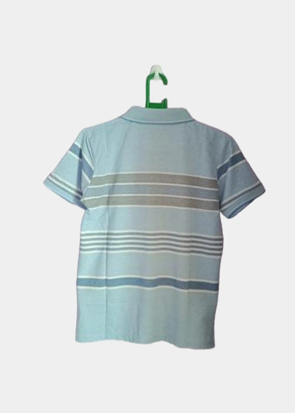 ORRY COLLAR TSHIRT WITH POCKET - SKY BLUE COLOUR - 40 - M, Sky blue