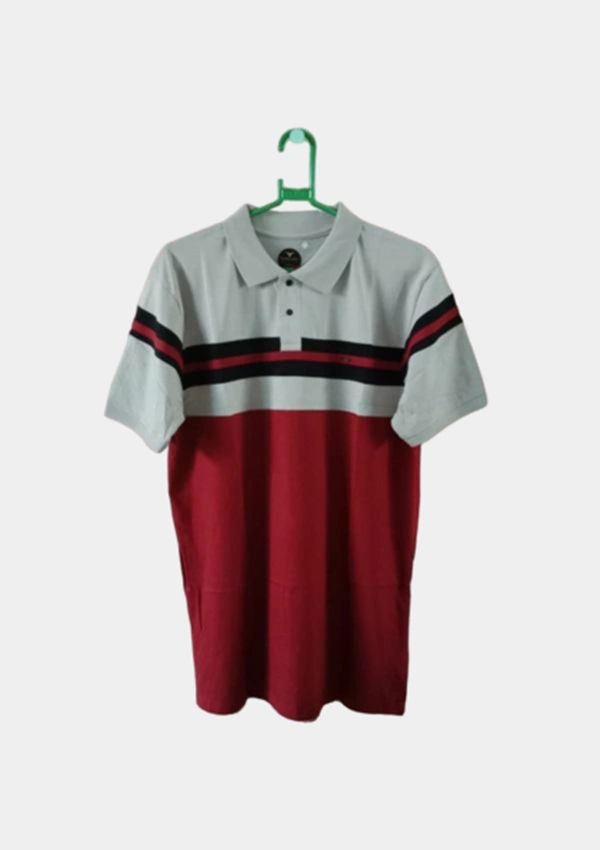 Radiology 3150 PURE COTTON COLLAR TSHIRTS / 100% COTTON / PLUS SIZE / OVER SIZE COLLAR TSHIRTS WITHOUT POCKET - 44 - XL, Dual color