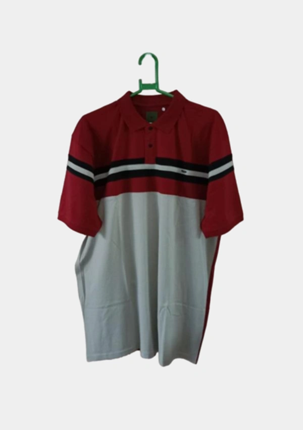 Radiology 3150 PURE COTTON COLLAR TSHIRTS / 100% COTTON / PLUS SIZE / OVER SIZE COLLAR TSHIRTS WITHOUT POCKET - 44 - XL, Dual color