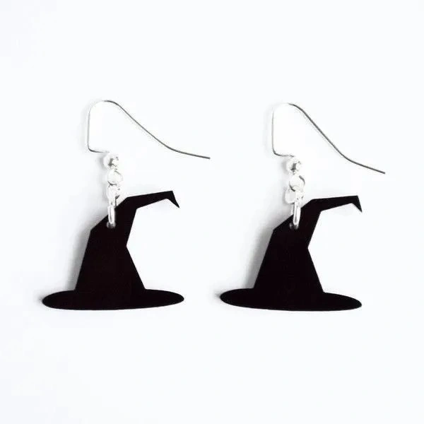 Witch Hat Earring