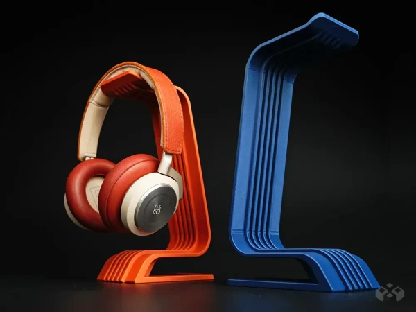 Headphone Stand - Z Style - Orange color