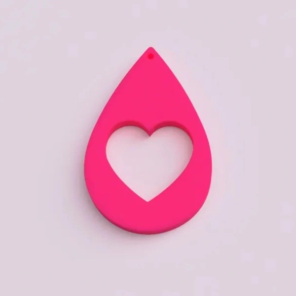 Heart Cropped Earring