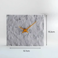Styra Rock Stone Pattern - 15.2 cm, White