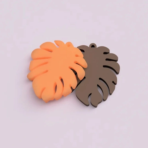 Tropical Leaf Earring