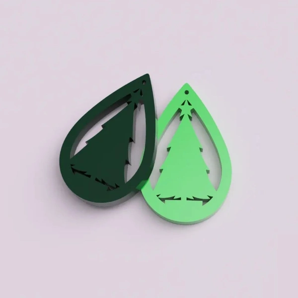 Pine Tree Earring