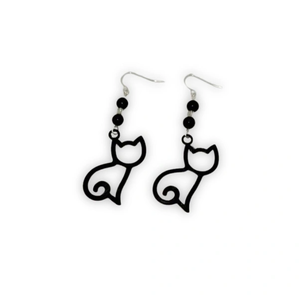 Kitten Earrings