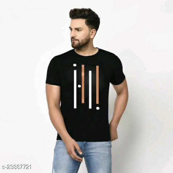 KIKU Comfy Sensational Men Tshirts - Xl, Black