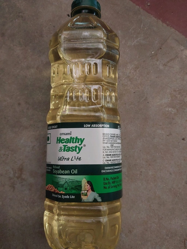 Emami Soyabean Oil 500ml - Gold