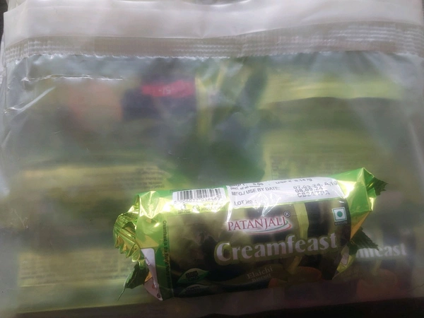 Patanjali Creamfast Elachi Biscut 40Gm - Gold