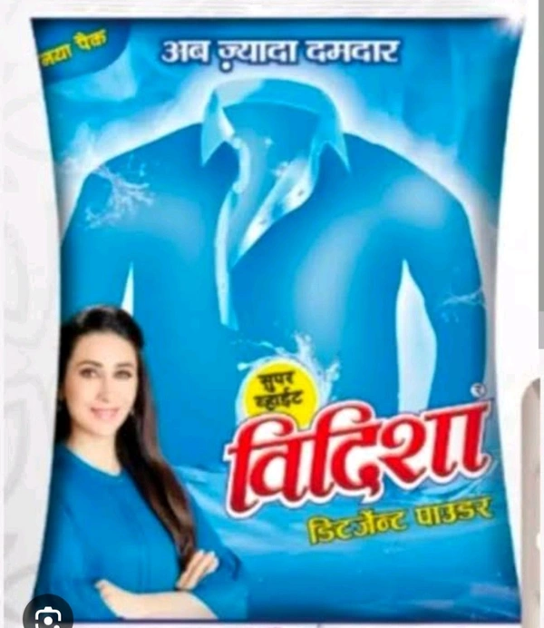 Vidisha Detergent Piwder 500gm - Blue