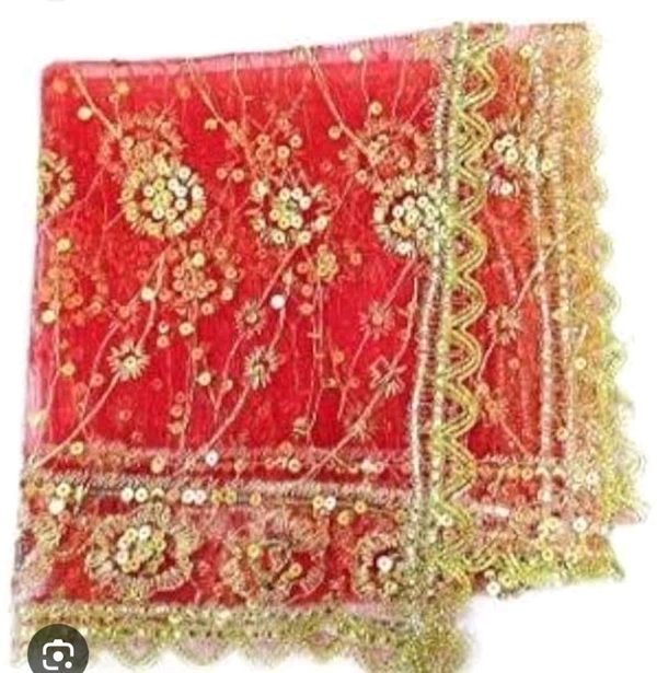 Mata Ki Chunari For Navratri  - Red