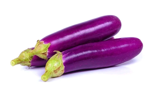 Baingan Organic Fresh Brinjal (बैंगन)# 500 Grams - Purple, 500 Grams