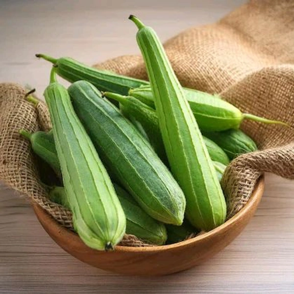  Fresh Green Satputia(ridge gourd)#1 Kg|हरा सरपुतिया #1 किलो  - Green, 1 Kilograms