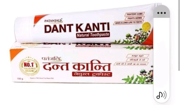 Dant Kanti Natural Toothpastes 100Gm - Web Orange