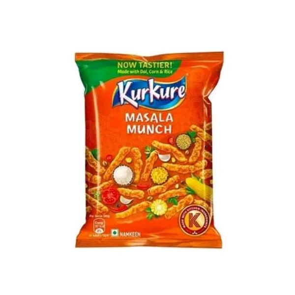 Kurkure  Masala Munch Kurare ₹5×6 Packets - Web Orange