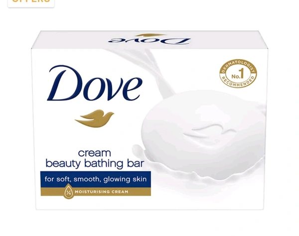 Dove Cream Beauty Bathing Bar  - White