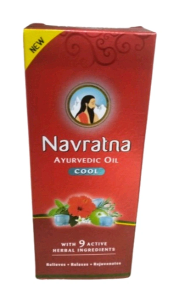 Navratna Ayurvedic Oil 85 Ml - Red