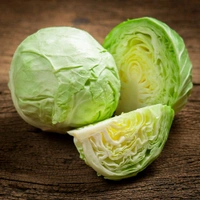 Fresh Green Cabbage(पत्तागोभी) 1kg - 1 Kilograms