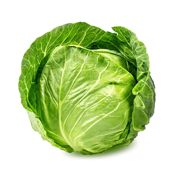 Fresh Green Cabbage(पत्तागोभी) 1kg - 1 Kilograms