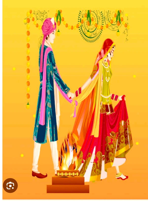 VIVAH PUJA (MARRIAGE) Book Purohit By Grihlaxmi.Com  - Gold, Book 5 Day Before, 275101