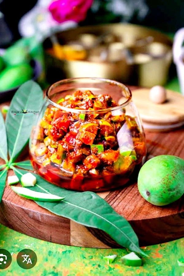 गृहलक्ष्मी  Grihlaxmi Pure Mango Pickles Pure 100 Gm - 100 Gm, Pure, Same Days