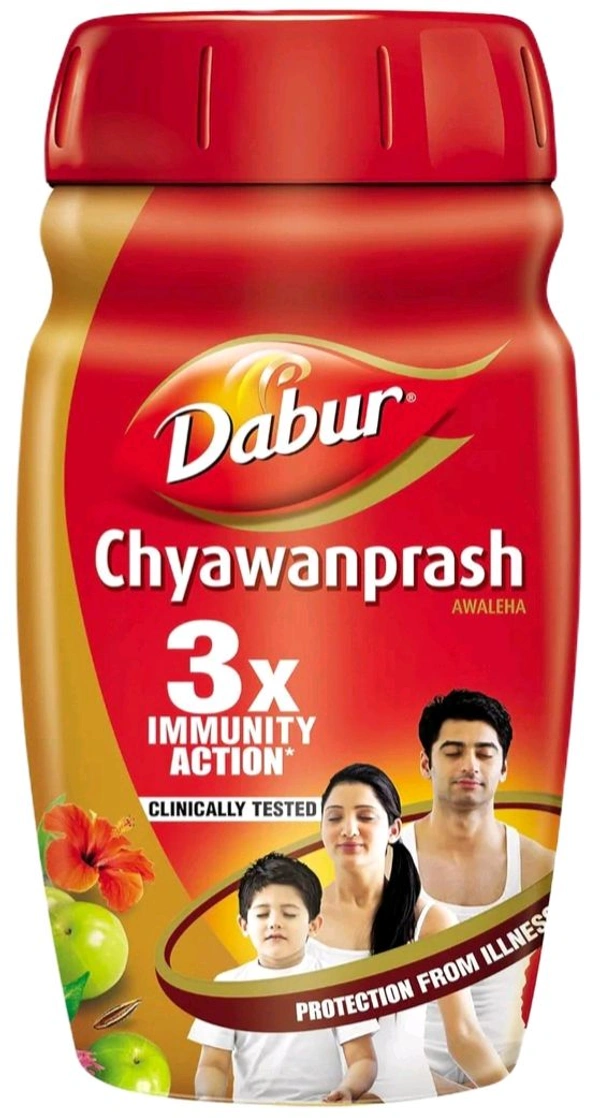 Dabar  Dabur Chyawanprash | 3X Immunity Action | Builds Strength, Stamina & Overall Health - 950g - Wild Watermelon, 1 Kg