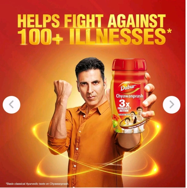 Dabar  Dabur Chyawanprash | 3X Immunity Action | Builds Strength, Stamina & Overall Health - 950g - Wild Watermelon, 1 Kg
