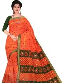 Grihlaxmi Collection 100% Pure Cotton Saree 