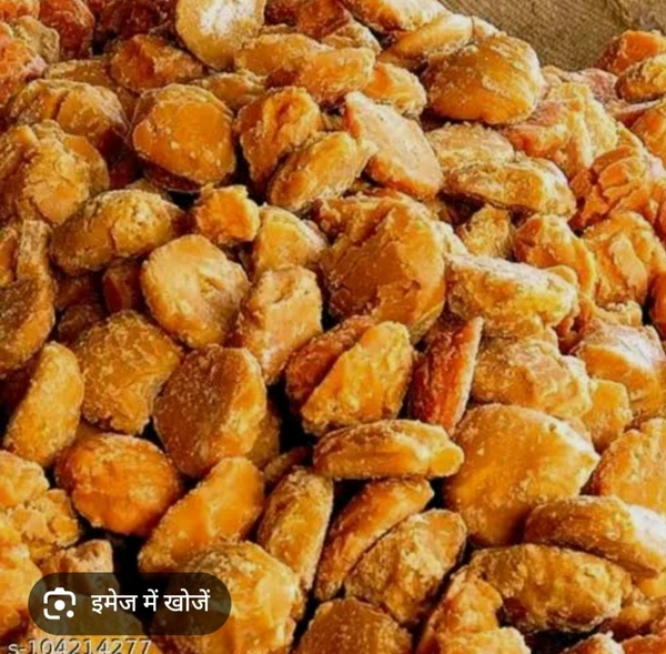 Grihlaxmi  Deshi Bheli Gud Home Made Orginal 1kg - Web Orange, High Quality