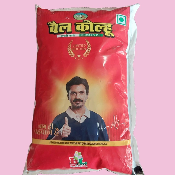 Bail Kolhu Kachi Ghani Mustard Oil 1 L