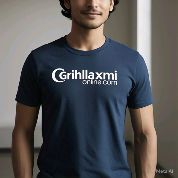 Grihlaxmi Logo T Shirts  - 275101 276402, S M L Xl, Holi Combo Offers