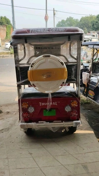 Thukral Gramd E Riksha 4 Battery - Red, 275101