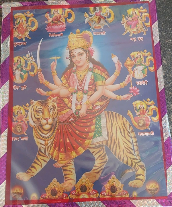Grihlaxmi  Navratri Man Durga Photo