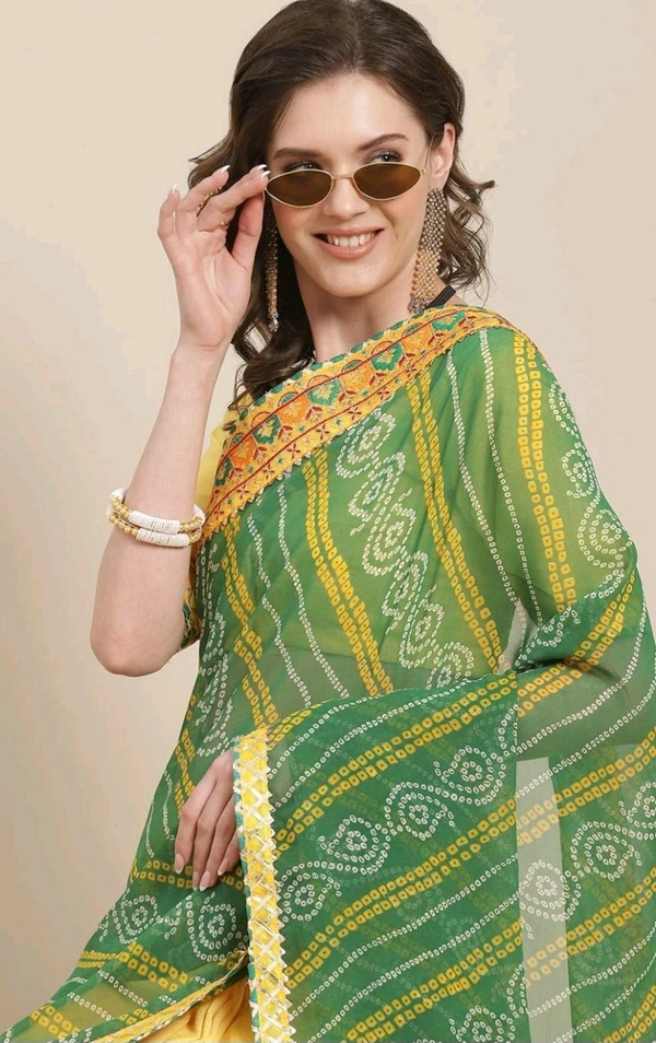 Tulsi Full Lace Silk Saree  - Sherpa Blue