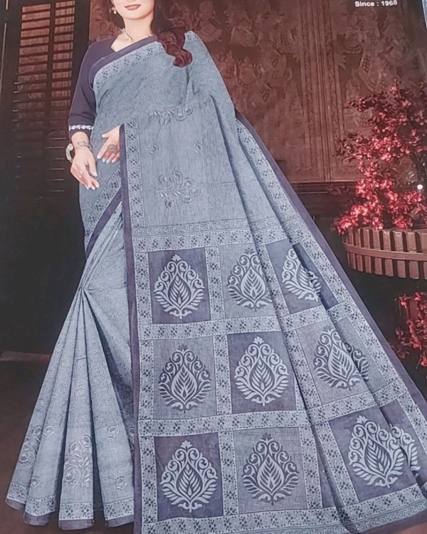 100 Cotton Saree Choti Bahu - Kokoda